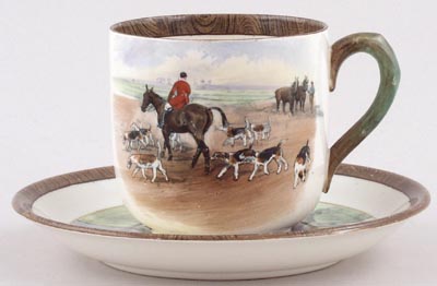 Teacup and Saucer c1930s